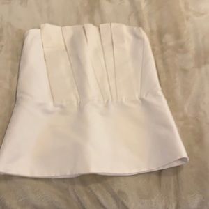 Beautiful cream Strapless top